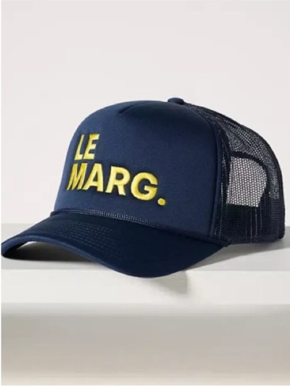 NWT Anthropologie Ping Pong Surf Club Le Drinks Trucker Hat